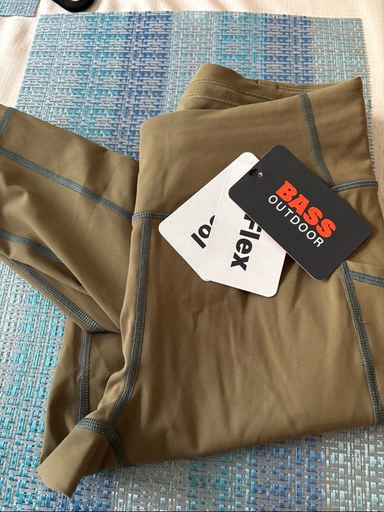 Bass Pants - NWT Bass Outdoor Olive Green Performance Leggings XS
